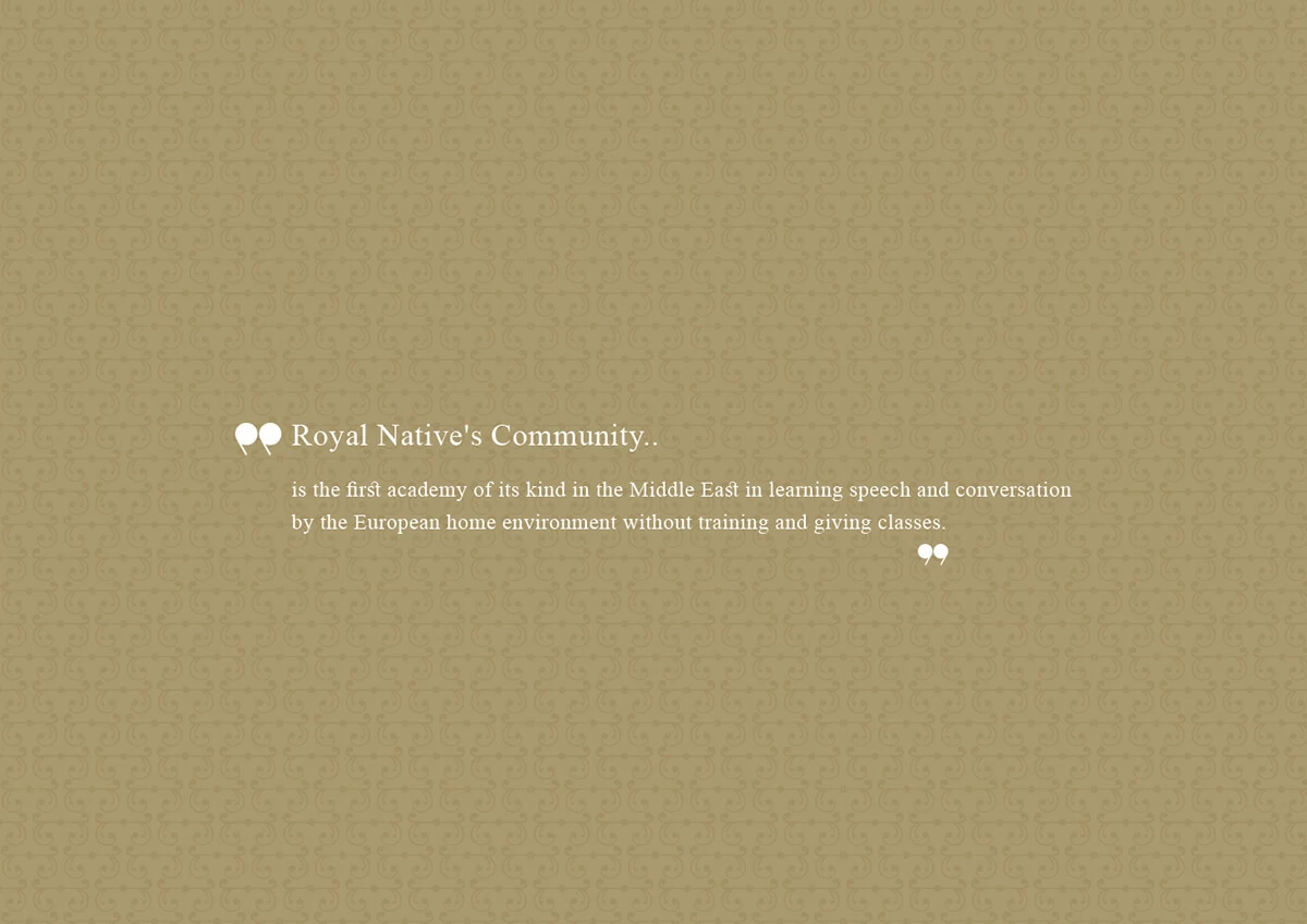 Royal Native's Community